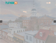 Tablet Screenshot of platinumpr.com